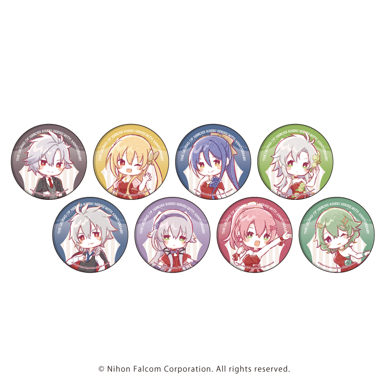 軌跡シリーズ 缶バッジ まとめ売り 軌跡シリーズ」缶バッジ（全6種） | 日本ファルコム 公式サイト