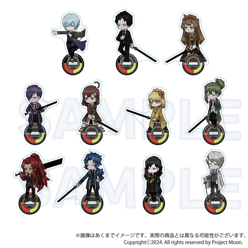 Library Of Ruina_トレーディングアクリルスタンド 【BOX／11個入り