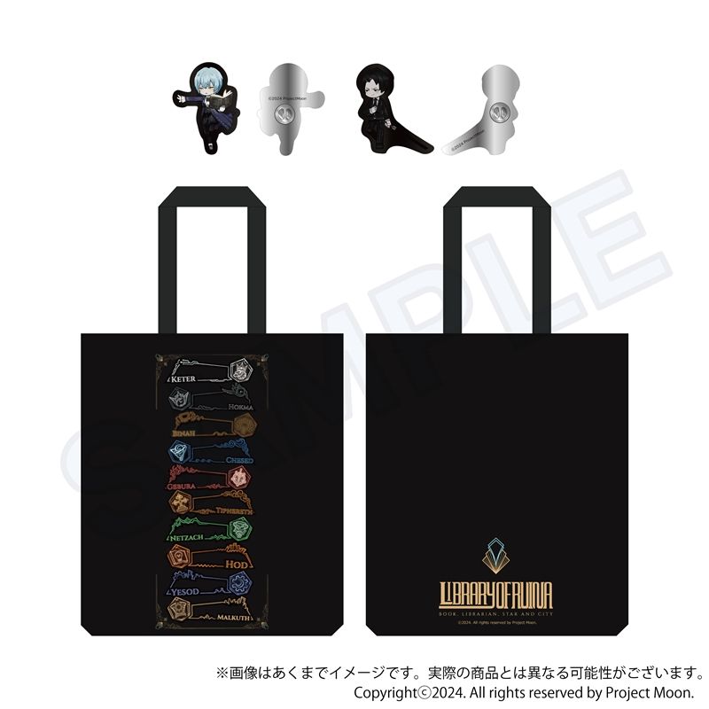 Library Of Ruina ピンバッジセット A・B Library Of Ruina_トートバッグ＆ピンバッジセット | Library Of Ruina