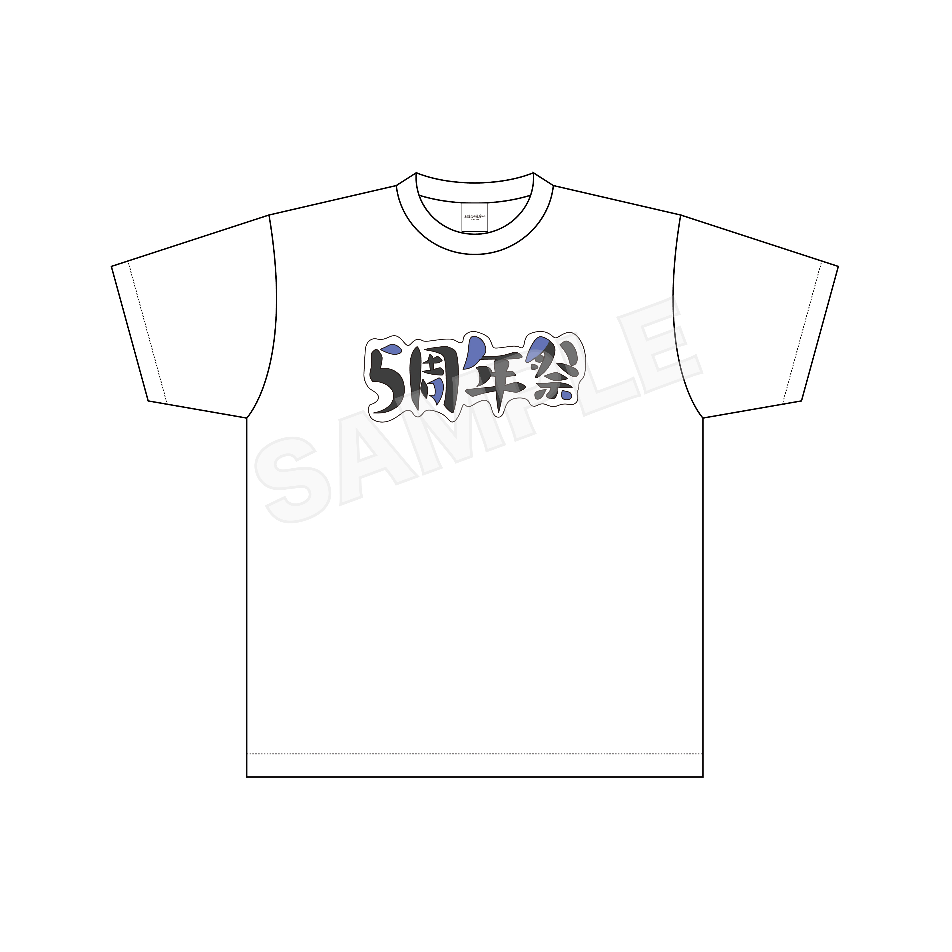 五等分の花嫁∽_Lサイズ_Ｔシャツ /04 青