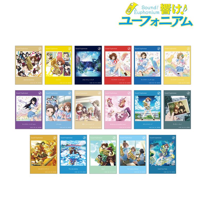 【ユーフォ】 響け！ユーフォニアム　日めくりカレンダー　ブロマイド 響け！ユーフォニアムシリーズ_トレーディングブロマイド2枚セット