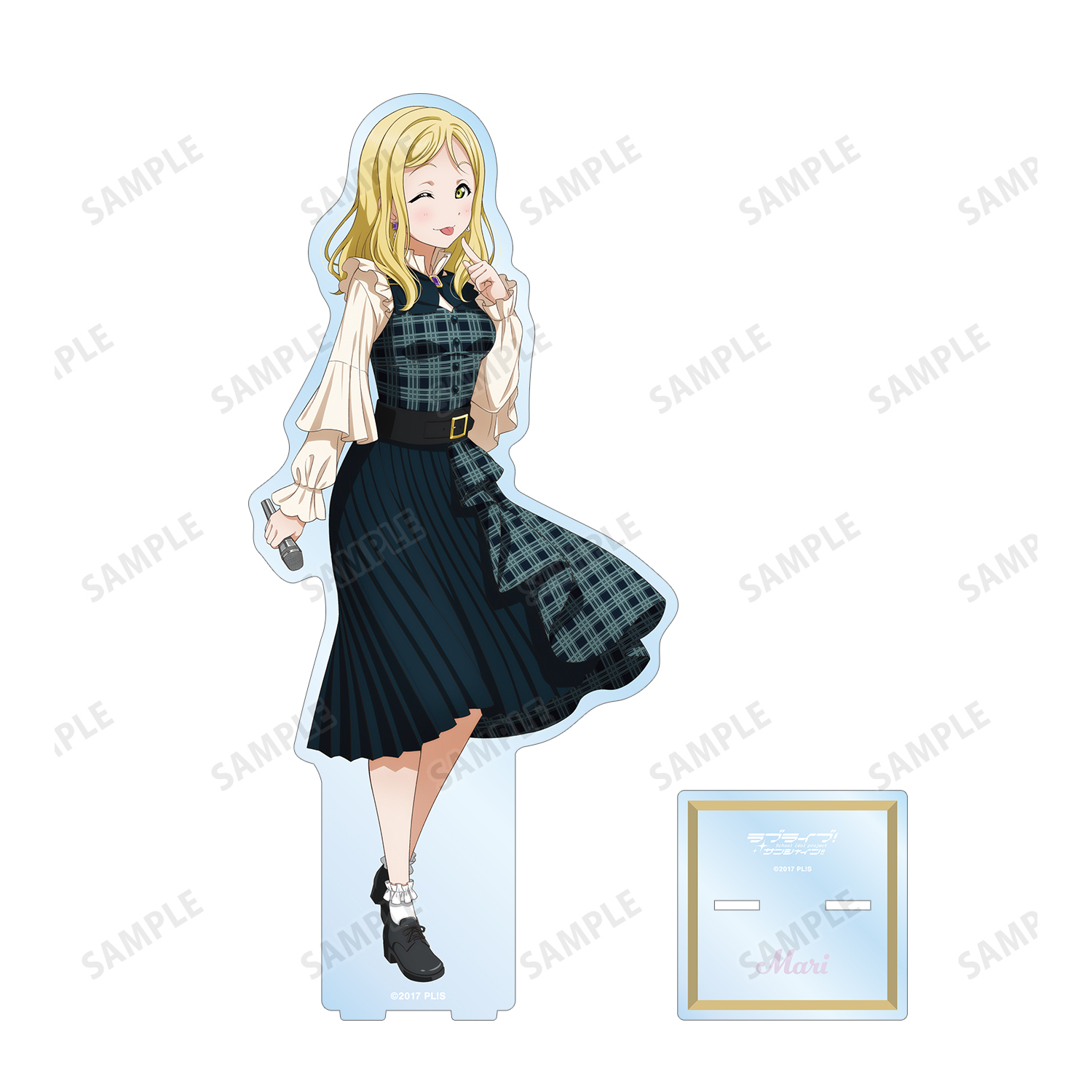 小原鞠莉 アクリルスタンド ホワイトドレスver./ブラックドレスver. 小原鞠莉 アクリルスタンド ホワイトドレスver./ブラックドレス