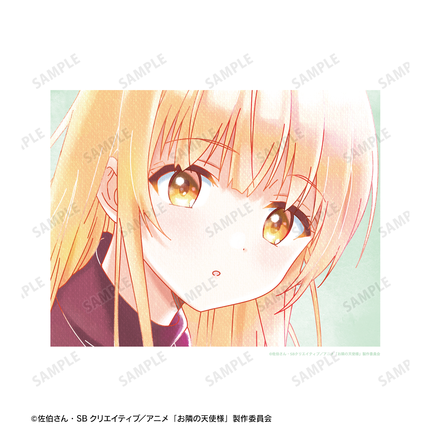 お隣の天使様にいつの間にか駄目人間にされていた件　椎名真昼　キャンバスアート お隣の天使様にいつの間にか駄目人間にされていた件_椎名 真昼