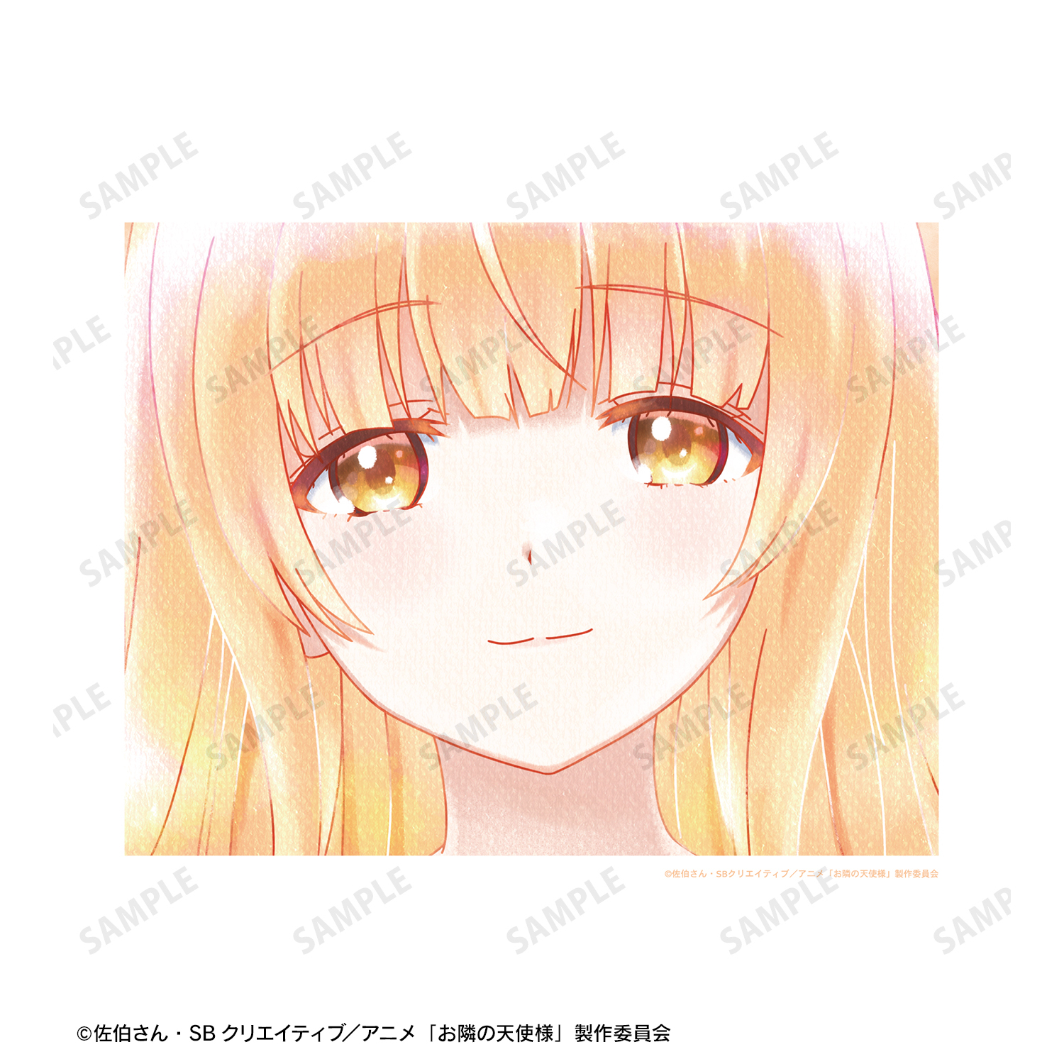 お隣の天使様にいつの間にか駄目人間にされていた件　椎名真昼　キャンバスアート TVアニメ「お隣の天使様にいつの間にか駄目人間にされていた件