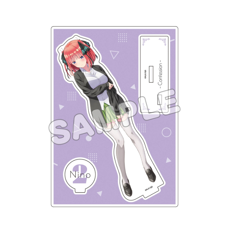五等分の花嫁∽_アクリルスタンドコレクション_告白／中野二乃