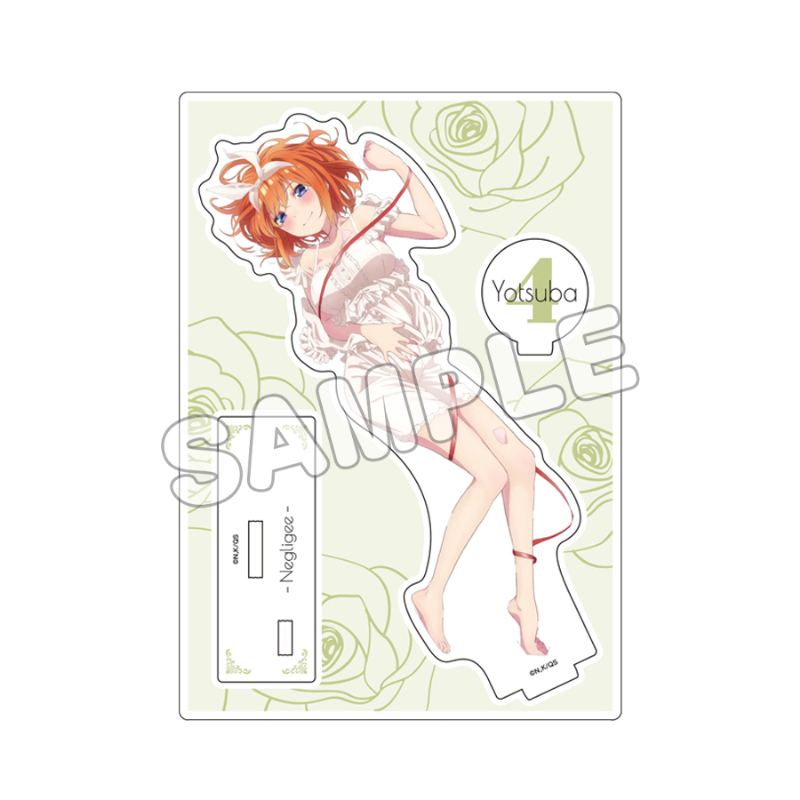五等分の花嫁∽_アクリルスタンドコレクション_ネグリジェ／中野四葉