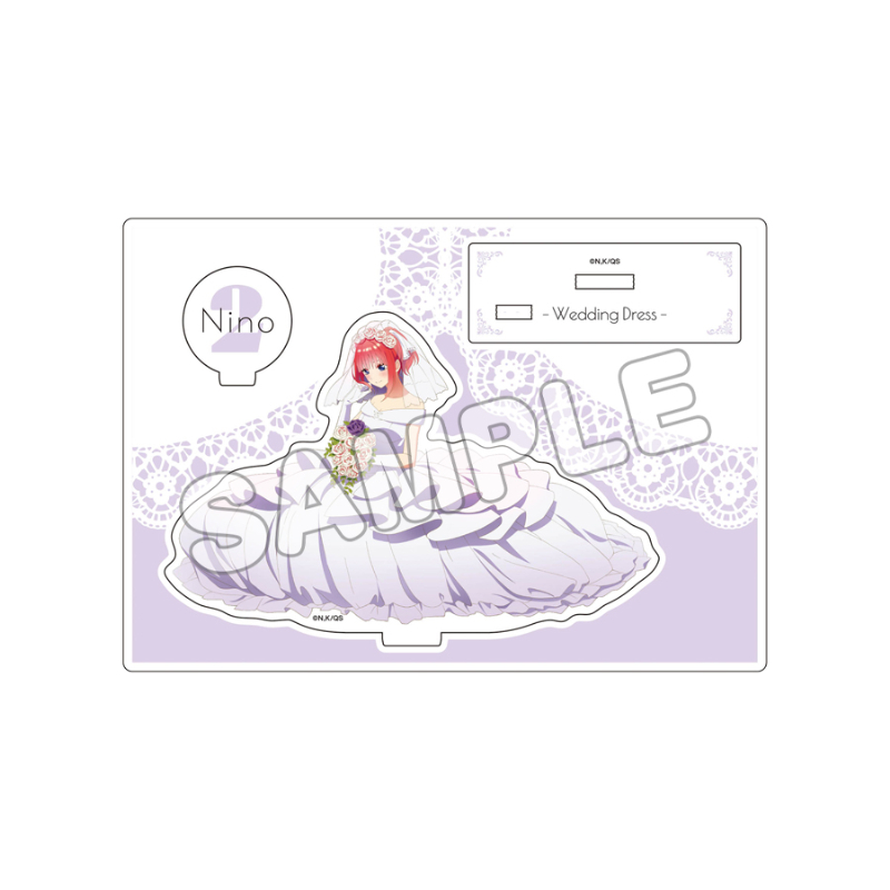五等分の花嫁∽_アクリルスタンドコレクション_ドレス／中野二乃