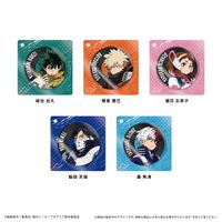 僕のヒーローアカデミア_レコードプレーヤー型アクリルキーホルダー 緑
