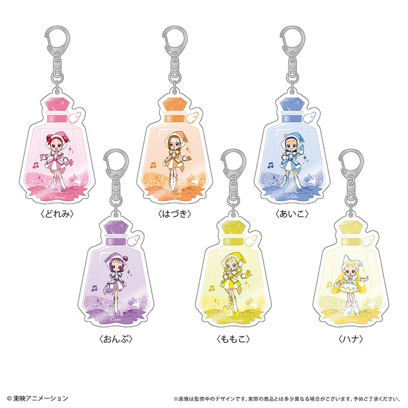 おジャ魔女どれみドッカ～ン！_グリッターアクリルキーホルダー おんぷ