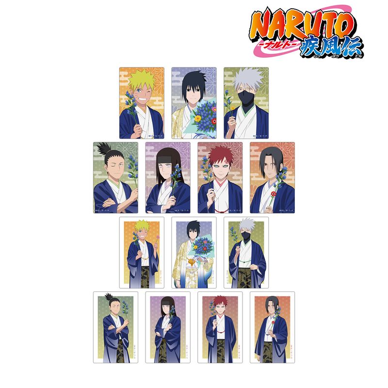 NARUTO-ナルト- 疾風伝_描き下ろし トレーディングカードステッカー