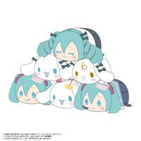 初音ミク×シナモロール_MC-12 ぽてコロマスコット2【BOX／6個入り