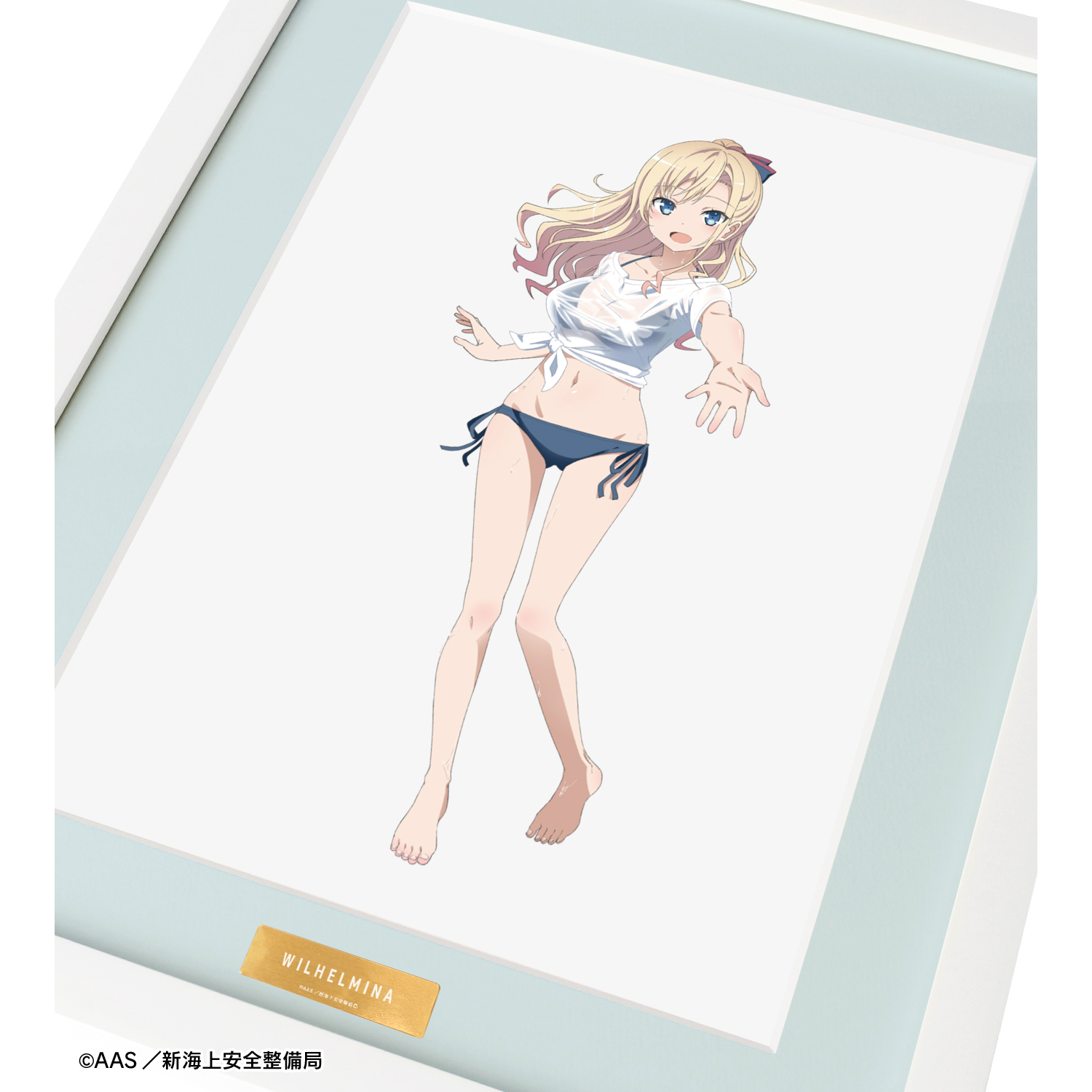 ★【未使用】 ヴィルヘルミーナ バレンタインver. キャラファイングラフ 劇場版 ハイスクール・フリート - 描き下ろしイラスト 納沙 幸子