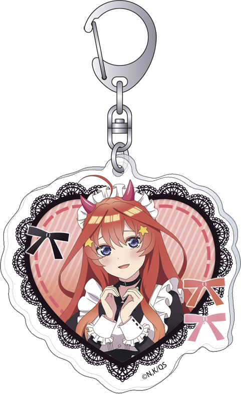五等分の花嫁∽_アクリルキーホルダー／（小悪魔メイド）　中野五月