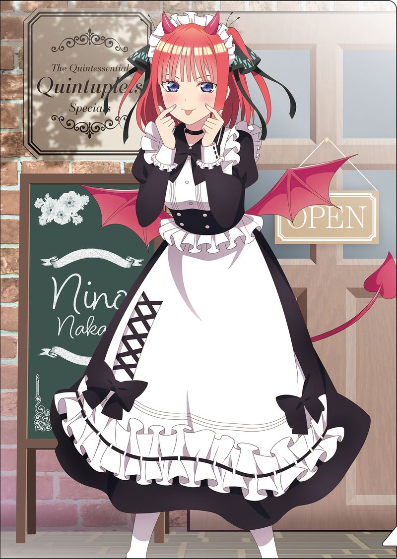 五等分の花嫁∽_クリアファイル／（小悪魔メイド） 中野二乃 | 五等分