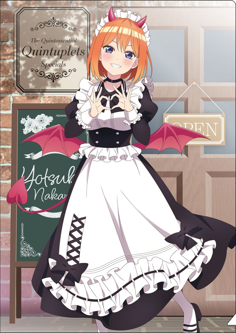 五等分の花嫁∽_クリアファイル／（小悪魔メイド） 中野四葉 | 五等分