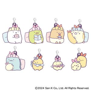 Sumikkogurashi Angelic Ebichu Idol Rubber Charm [BOX / 8 pieces]