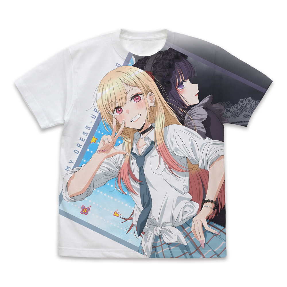 その着せ替え人形は恋をする_Sサイズ_喜多川海夢 フルグラフィックTシャツ/WHITE