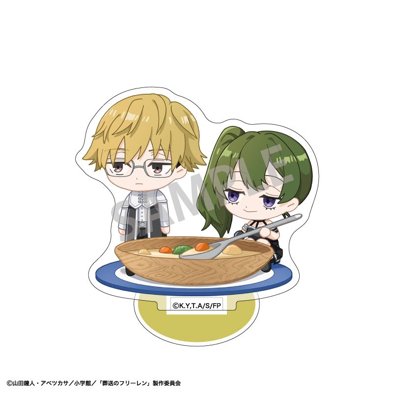 葬送のフリーレン_ミニアクリルスタンド_ラント&ユーベル/ならべて