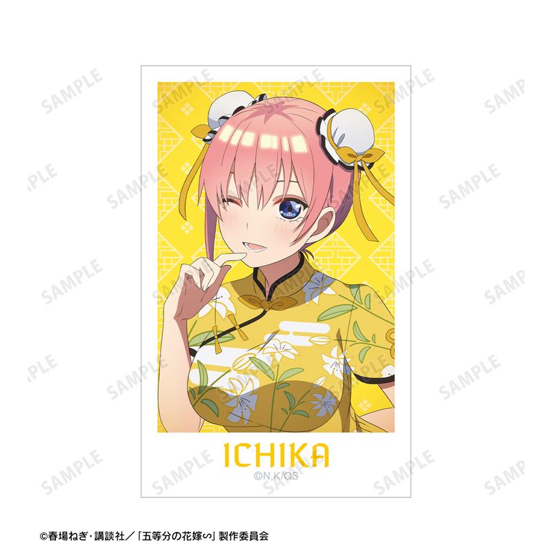 五等分の花嫁∽_描き下ろし チャイナドレスver. インスタントカメラ風