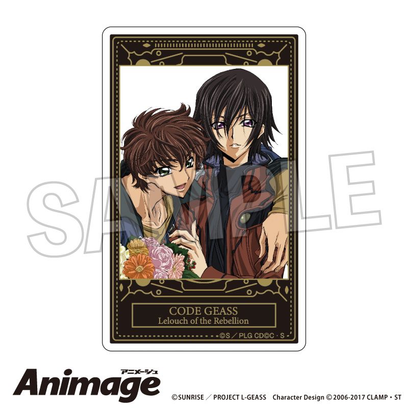 コードギアス 反逆のルルーシュ_Animageアクリルカード A | コード