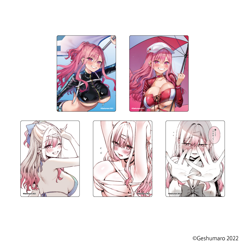 ギャルゲーマーに褒められたい_アクリルカード 01/BOX(全5種)(公式&描き下ろしイラスト)【コンプリートBOX/5個入り】