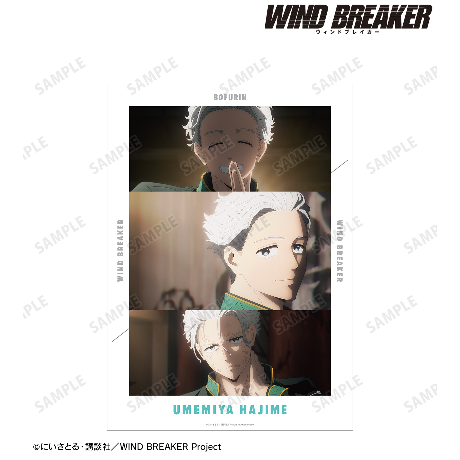 WIND BREAKER_梅宮 一 場面写A3マット加工ポスター