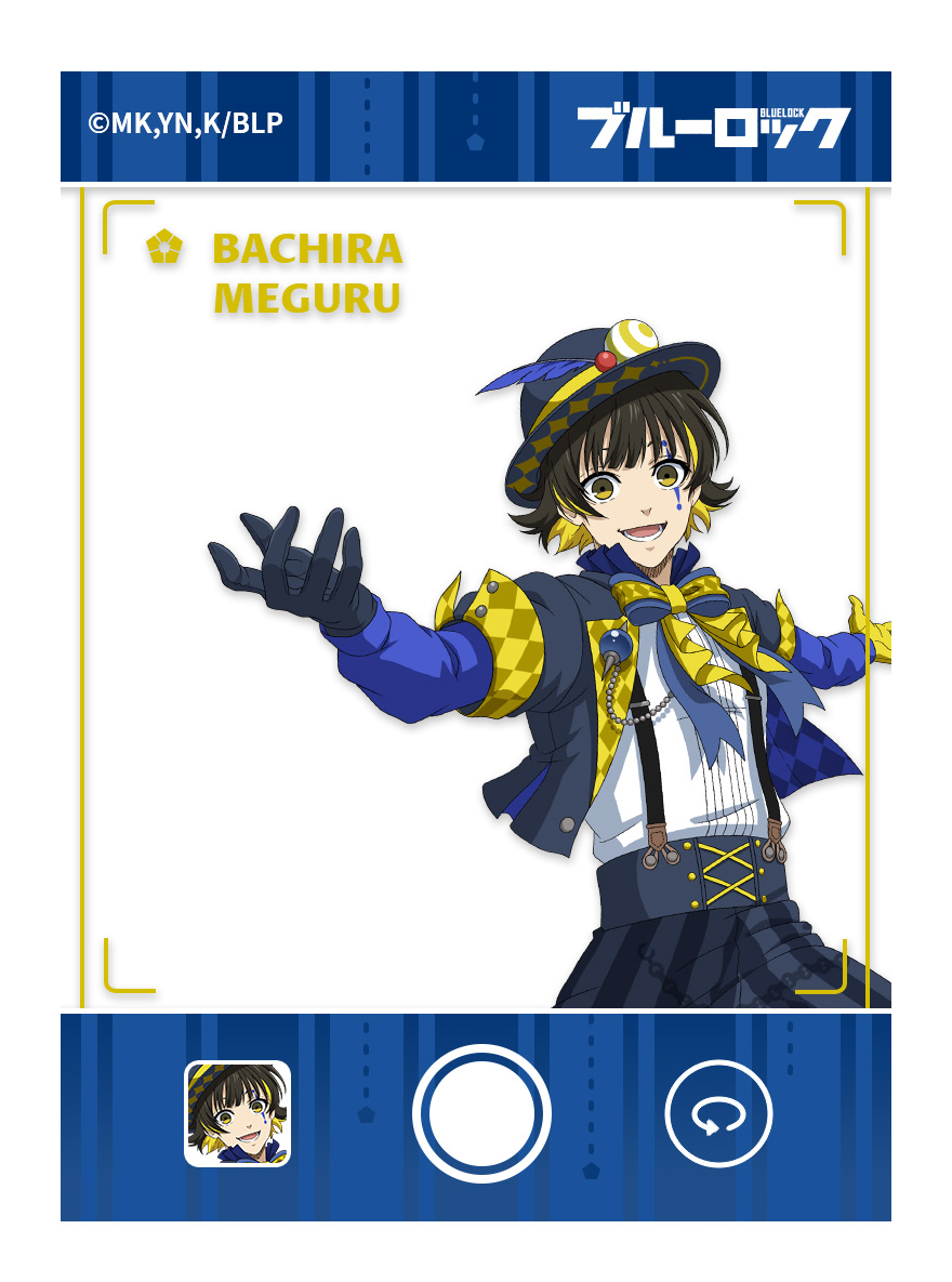ブルーロック_AFORCE×DRAGON HORSE ブルーロック(サーカスVer.) 透明キャラクターカード 蜂楽廻