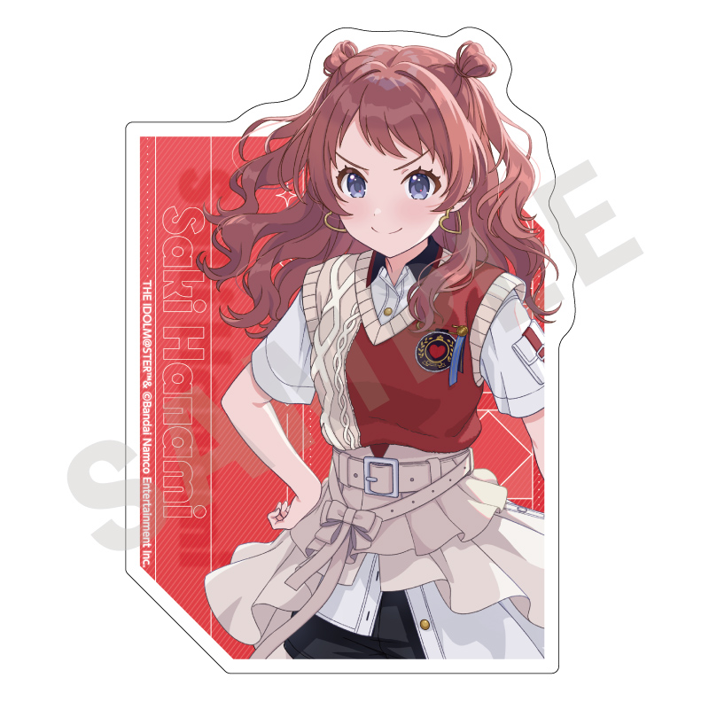 学園アイドルマスター_～favorite series～　ステッカー（花海 咲季）