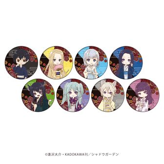 陰の実力者になりたくて　ホログラム缶バッジ　ガンマ　アサシンver. 6個 4月一般発売】TVアニメ「陰の実力者になりたくて！」缶バッジ