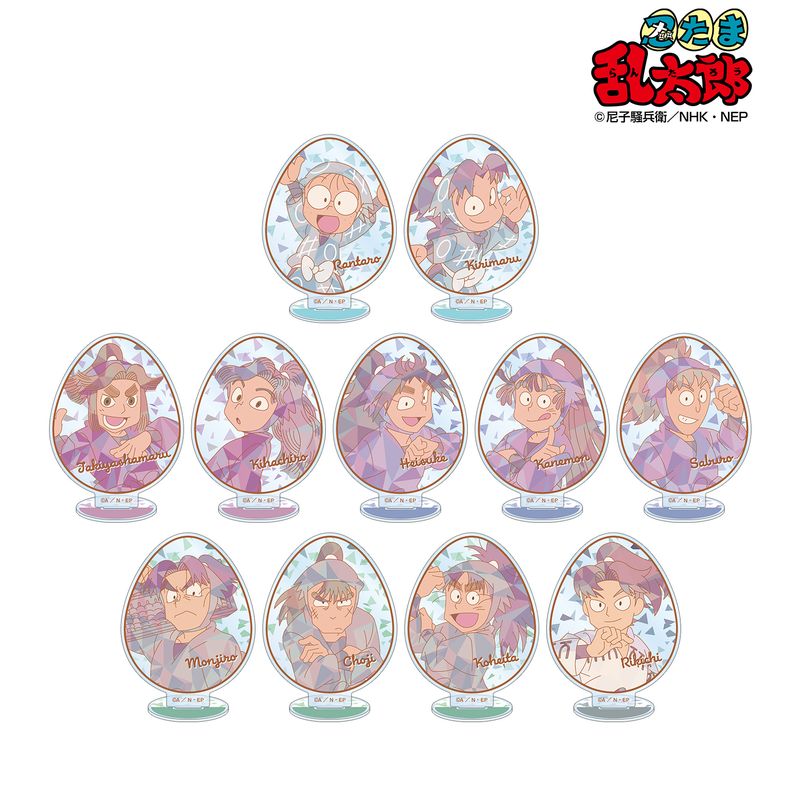 忍たま乱太郎_トレーディング プリズムパターン アクリルスタンド ver 