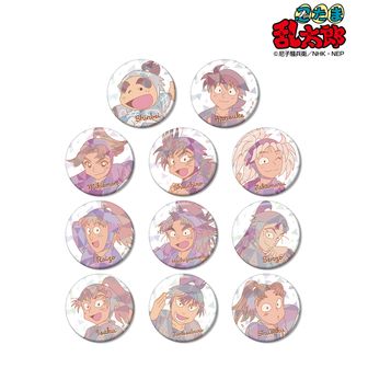 【落乱】缶バッジ 非売品 忍たま乱太郎 せんりん 華々しく 缶バッジ 川西左近