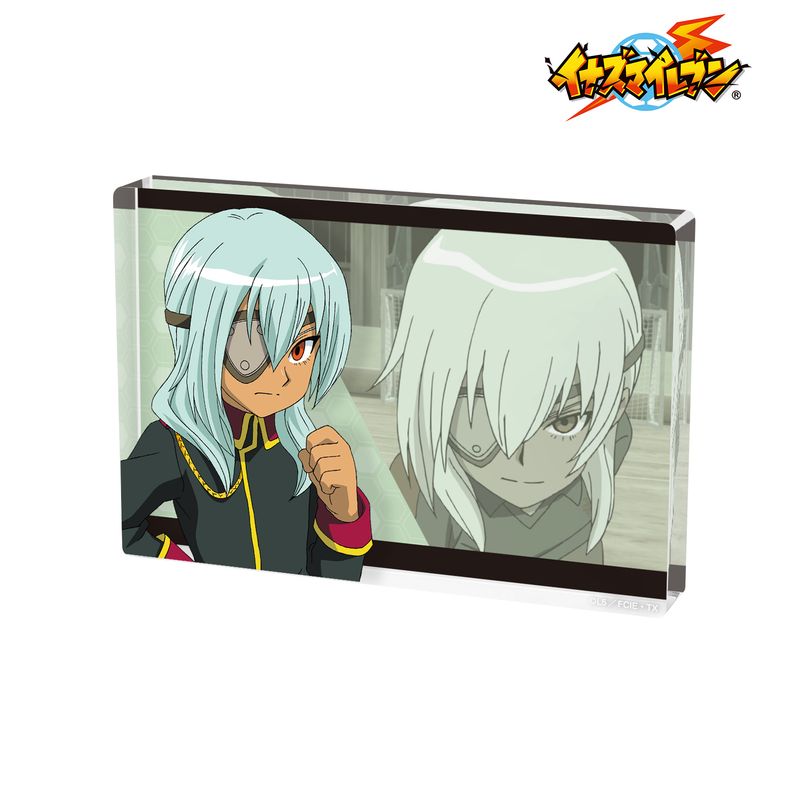 イナズマイレブン 佐久間次郎 アクリルスタンド 缶バッジ 限定品 レア イナズマイレブン イナイレ DMM フレフレンズ 缶バッジ アクキー