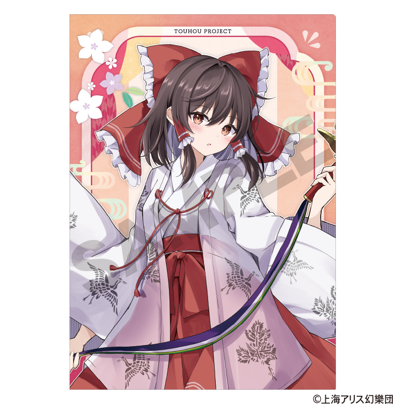 東方project 霊夢　バニー　美少女　クリアファイル　VZ9 東方project 霊夢 バニー 美少女 クリアファイル VZ9 - メルカリ