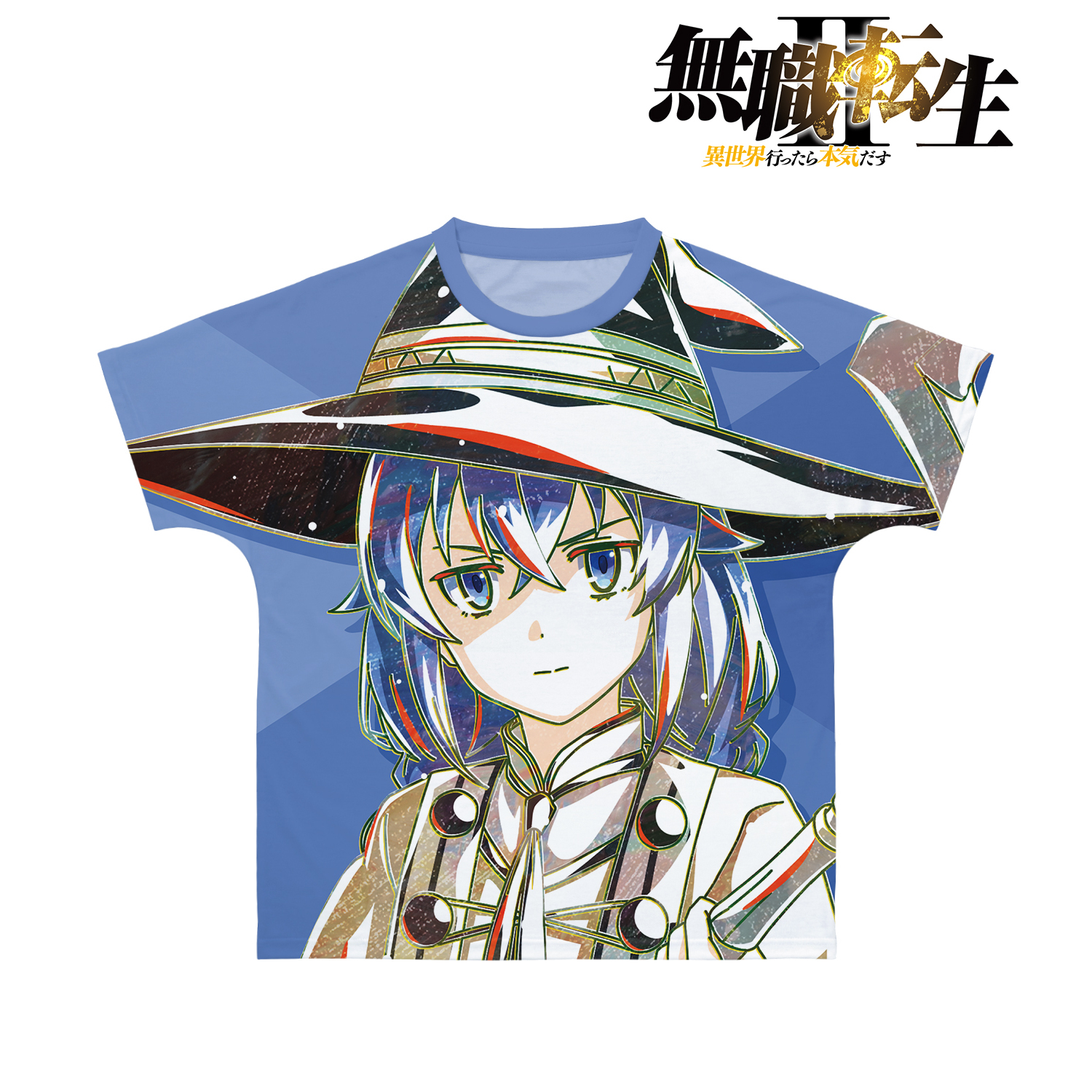 無職転生? ?異世界行ったら本気だす?_(サイズ/XXL)_ロキシー・ミグルディア Ani-Art 第2弾 フルグラフィックTシャツユニセックス