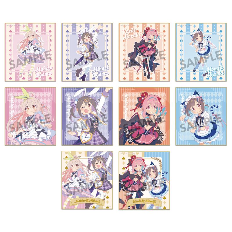 【B2ポスター】てぃんくる 描き下ろしイラスト 非売品 希少 アリス お兄ちゃんはおしまい！_描き下ろしトレーディングミニ色紙 不思議の国