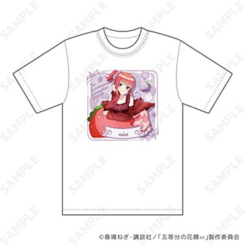 五等分の花嫁∽_XLサイズ_いちごルームウェア Tシャツ 2 二乃 ユニセックス