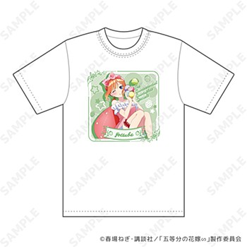 五等分の花嫁∽_XLサイズ_いちごルームウェア Tシャツ 4 四葉 ユニセックス