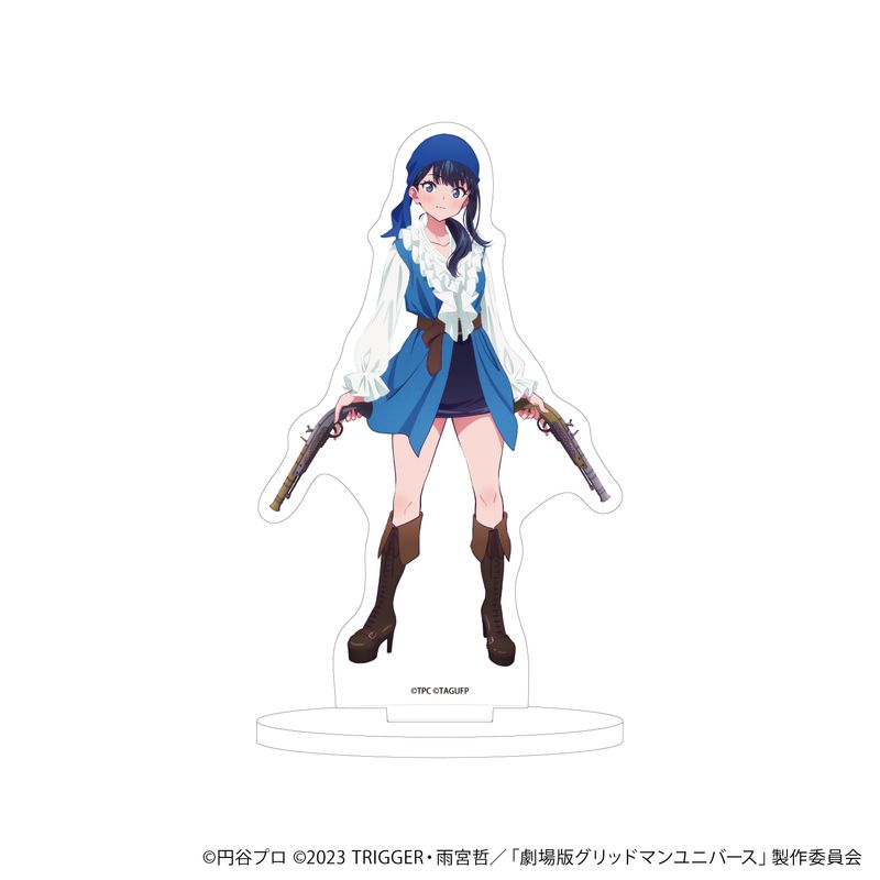 グリッドマンユニバース_アクリルスタンド 12/宝多六花 海賊ver.(描き