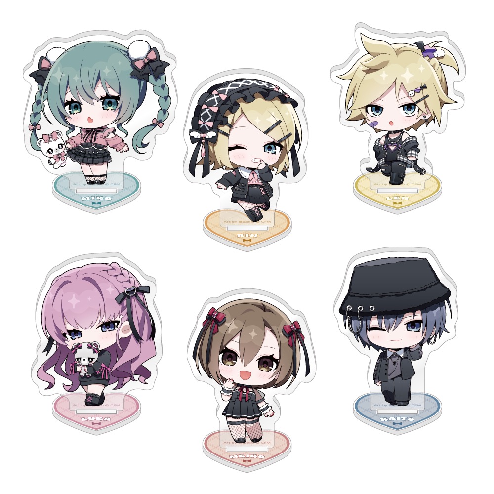 初音ミク_ドン・キホーテフェア 2024 トレーディングミニキャラアクリルスタンド kawaii fashion【BOX／6個入り】