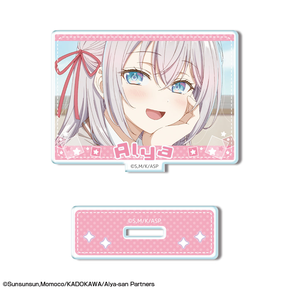 時々ボソッとロシア語でデレる隣のアーリャさん_ミニアクリルスタンド デザイン01(アーリャ/A)