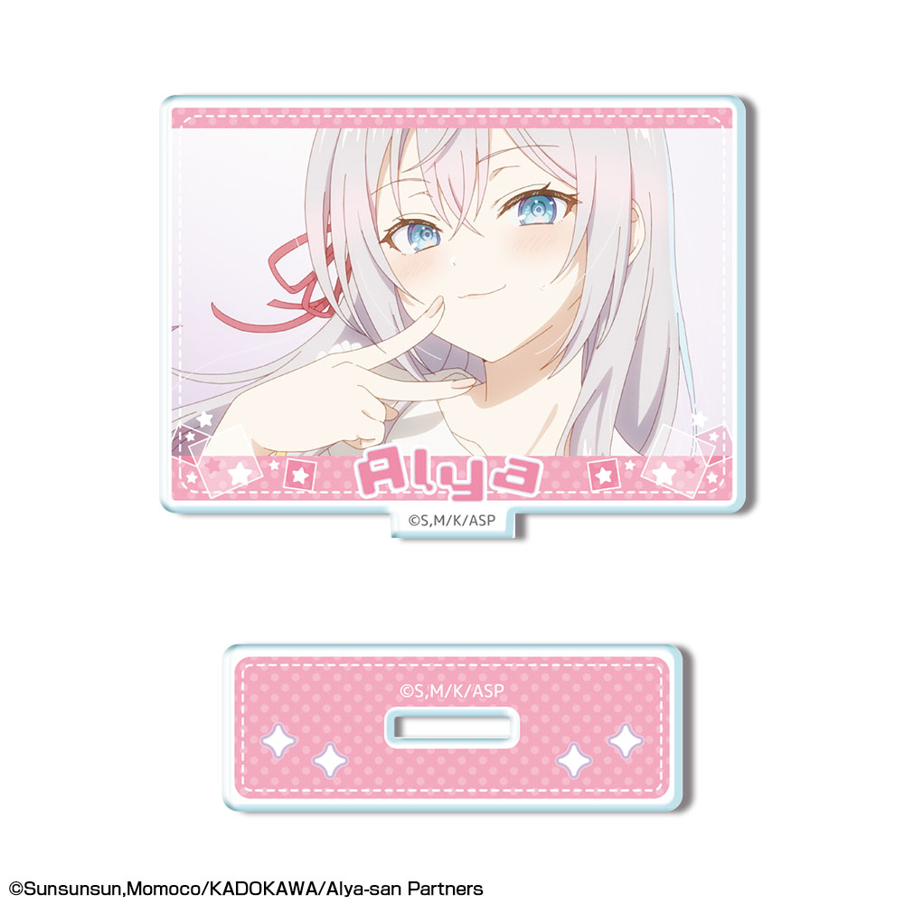 時々ボソッとロシア語でデレる隣のアーリャさん_ミニアクリルスタンド デザイン08(アーリャ/H)