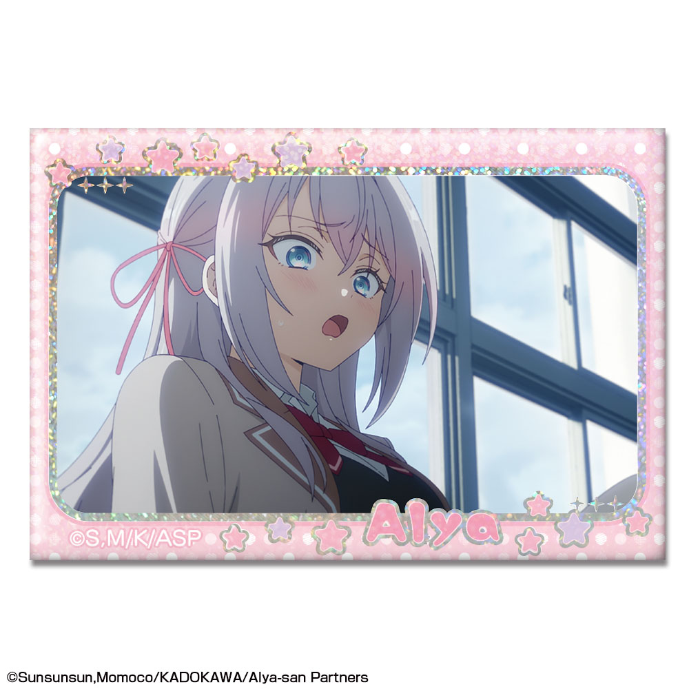 時々ボソッとロシア語でデレる隣のアーリャさん ホログラム缶バッジ　全種セット 時々ボソッとロシア語でデレる隣のアーリャさん_ホログラム缶