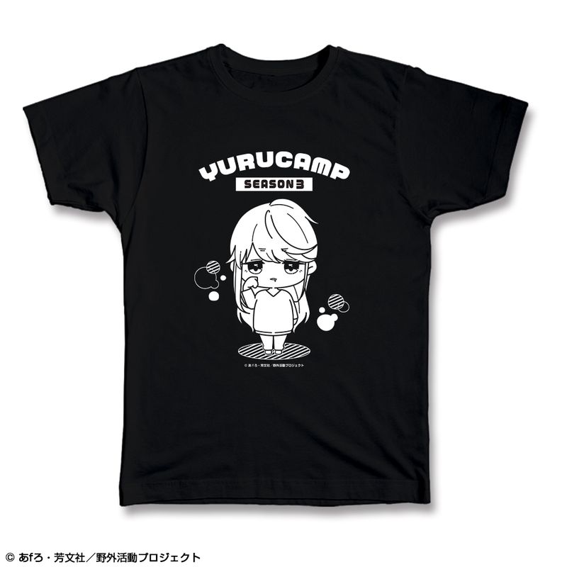 ゆるキャン△ SEASON3_XLサイズ_Tシャツ デザイン02(志摩リン)【ゆる