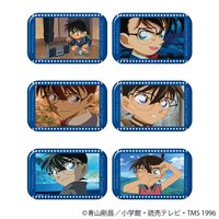 名探偵コナン 江戸川コナン 缶バッジ41個セット 名探偵コナン_スクエア缶バッジコレクション／江戸川コナン 【BOX／6
