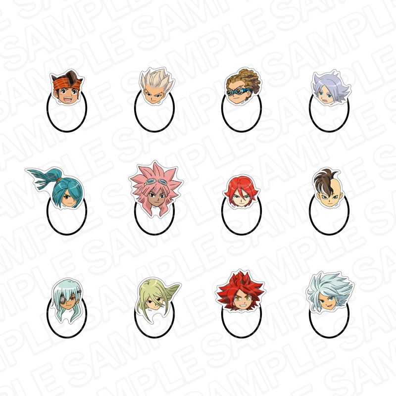 イナズマイレブン 基山ヒロト Theキャラ 生首ヘアゴム アクリルヘアゴム 基山ヒロト イナズマイレブン イナイレ The