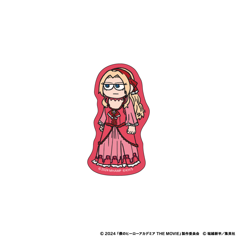 僕のヒーローアカデミア 劇場版_ジロリ ダイカットステッカー(アンナ・シェルビーノ)