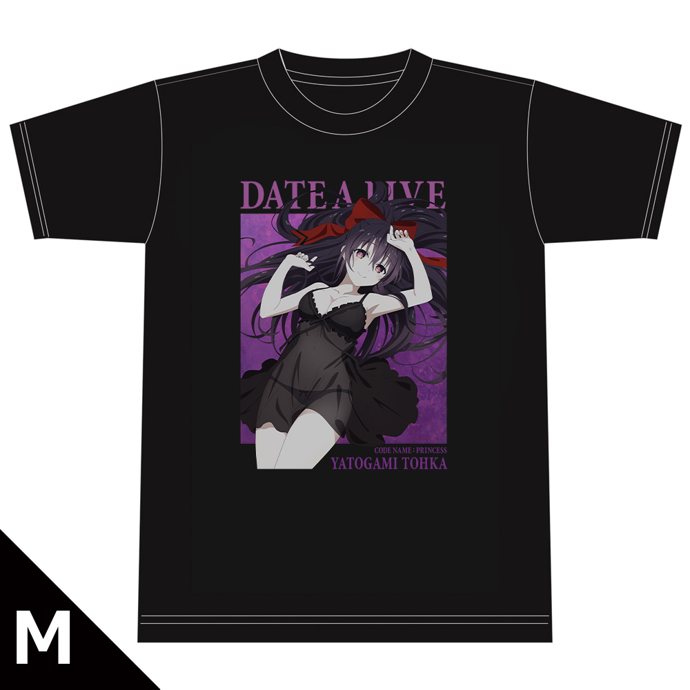 デート・ア・ライブ_Mサイズ_Tシャツ 夜刀神十香