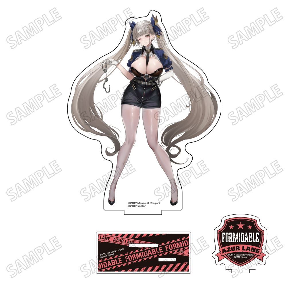 アズールレーン_描き下ろしBIGアクリルスタンド【セキュリティver.】?フォーミダブル