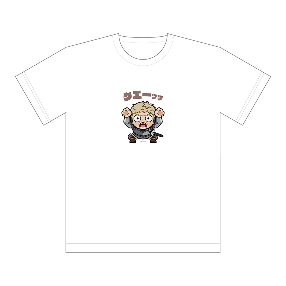 ダンジョン飯_Mサイズ_Tシャツ（クエーッッ）