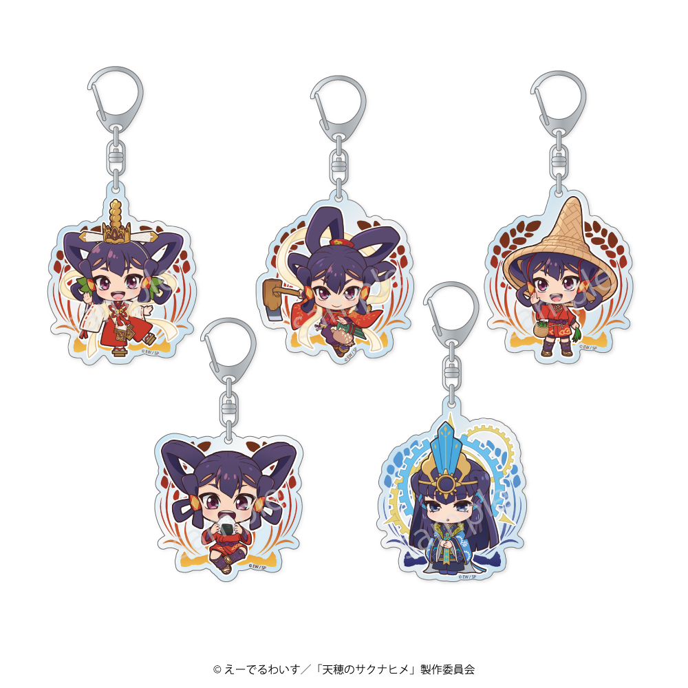 サクナヒメ　グッズ　サクナヒメ　アクリルキーホルダー　サクナヒメ　特典 天穂のサクナヒメ_アクリルキーホルダー 01.サクナヒメ(正装